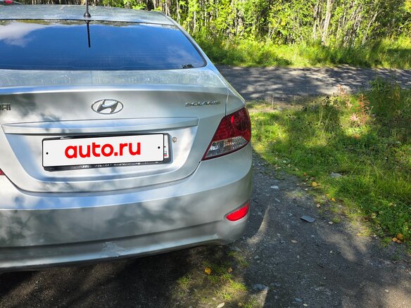 2011 Hyundai Solaris I, серебристый - вид 5