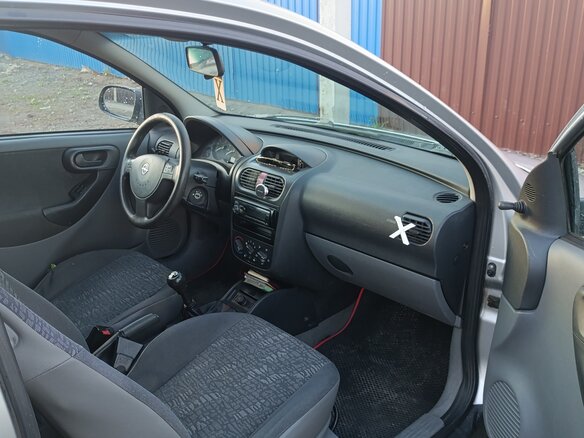 2001 Opel Corsa C, серебристый, 250000 рублей - вид 15