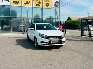 2018 Lada (ВАЗ) Vesta SW I, белый, 899000 рублей, вид 4