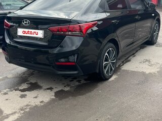 2018 Hyundai Solaris II, чёрный, 1150000 рублей, вид 3
