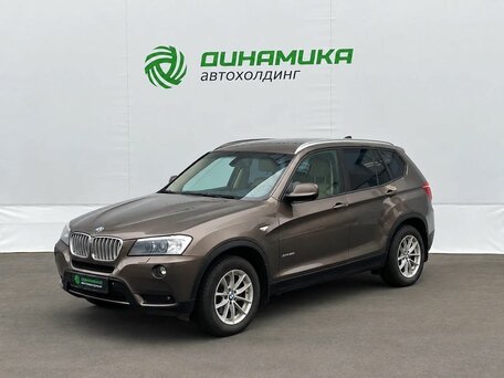 2012 BMW X3 20i xDrive II (F25), коричневый, 1295000 рублей, вид 1
