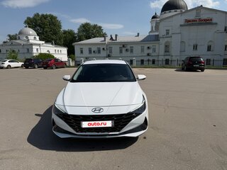 2022 Hyundai Elantra VII (CN7), белый, 1850000 рублей, вид 3