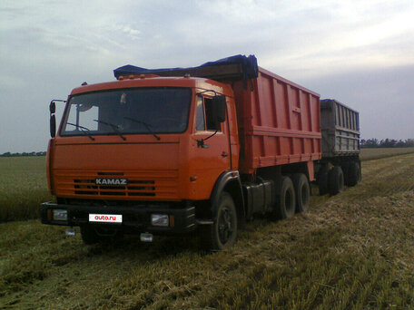 1986 КамАЗ 55102, оранжевый, 2000000 рублей, вид 1