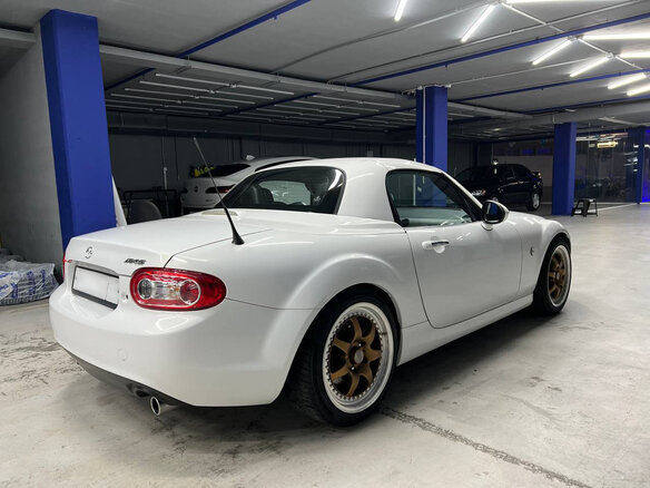 2011 Mazda MX-5 Hard Top III (NC) Рестайлинг, белый, 2200000 рублей - вид 3