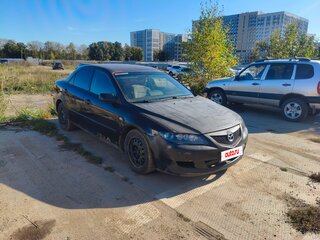 2003 Mazda 6 I (GG), чёрный, 300000 рублей, вид 1