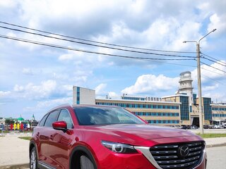 2021 Mazda CX-9 II Рестайлинг, красный, 4500000 рублей, вид 3