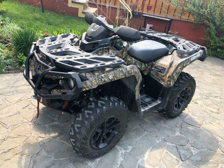 2017 BRP Can-Am Outlander 850, чёрный, 1200000 рублей, вид 1