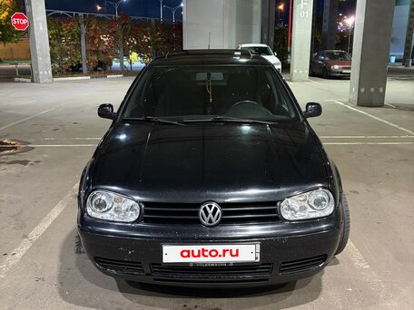 2001 Volkswagen Golf IV, чёрный, 298000 рублей, вид 2