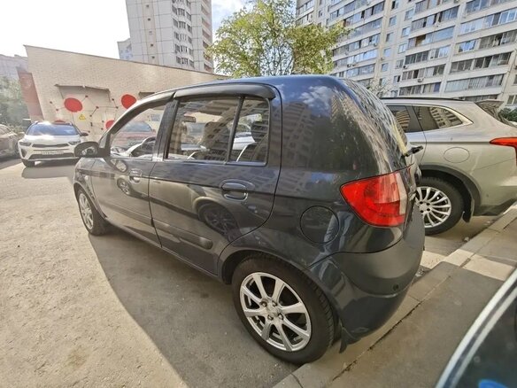 2007 Hyundai Getz I Рестайлинг, серый, 600000 рублей - вид 5