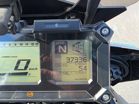 2015 Yamaha MT-09 Tracer (FJ-09), серый, 777000 рублей, вид 5