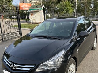 2016 Hyundai Solaris I Рестайлинг, чёрный, 1200000 рублей, вид 1