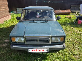 2004 Lada (ВАЗ) 2107, синий, 80000 рублей, вид 5