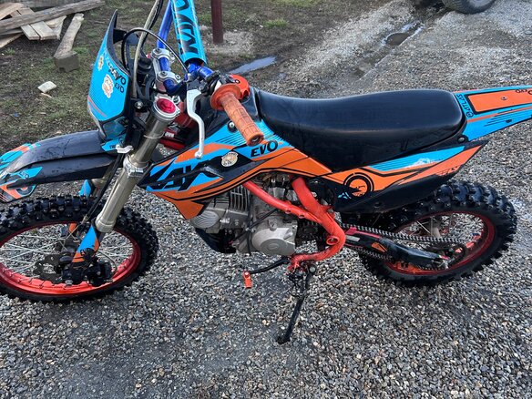 2024 Kayo Evolution YX140EM, оранжевый, 60000 рублей - вид 2