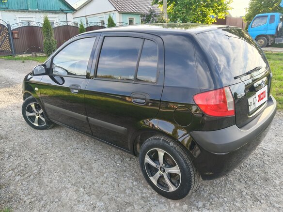 2010 Hyundai Getz I Рестайлинг, чёрный, 470000 рублей - вид 6