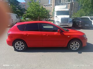 2007 Mazda 3 I (BK) Рестайлинг, красный, 450000 рублей, вид 2
