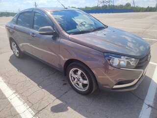 2018 Lada (ВАЗ) Vesta I, серый, 900000 рублей, вид 4