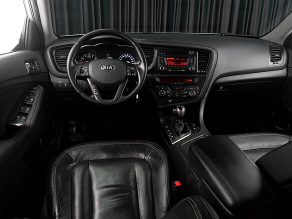 2013 Kia Optima III Рестайлинг, серый, 1389000 рублей - вид 5