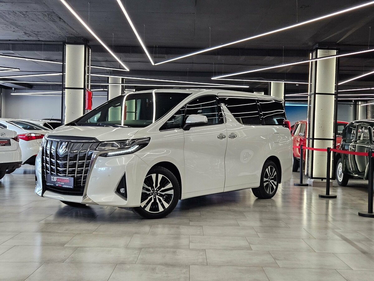 Открыть фотографии: Toyota Alphard III Рестайлинг
