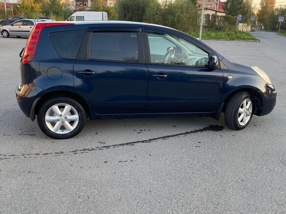 2007 Nissan Note I, синий, 530000 рублей - вид 2