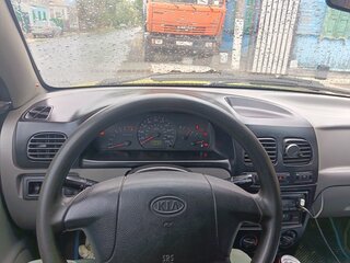 2002 Kia Rio I, жёлтый, 360000 рублей, вид 5