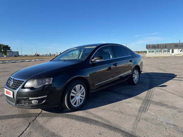 2007 Volkswagen Passat B6, чёрный, 650000 рублей