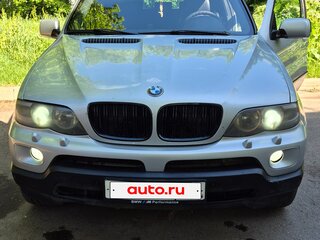 2006 BMW X5 3.0d I (E53) Рестайлинг, серебристый, 900000 рублей, вид 3