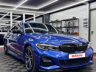2021 BMW 3 серии 320i xDrive VII (G2x), синий, 4500000 рублей, вид 4