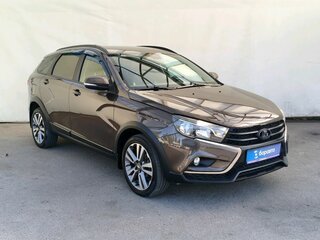 2020 Lada (ВАЗ) Vesta SW Cross I, коричневый, 920000 рублей, вид 2
