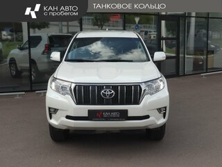 2019 Toyota Land Cruiser Prado 150 Series Рестайлинг 2, белый, 3794000 рублей, вид 2