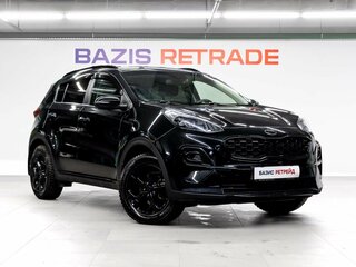 2021 Kia Sportage IV Рестайлинг, чёрный, 2524000 рублей, вид 3