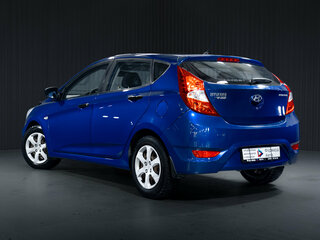 2013 Hyundai Solaris I, синий, 549999 рублей, вид 5