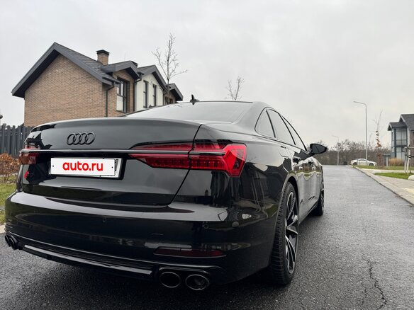 2021 Audi A6 45 TFSI V (C8), чёрный, 4500000 рублей - вид 5
