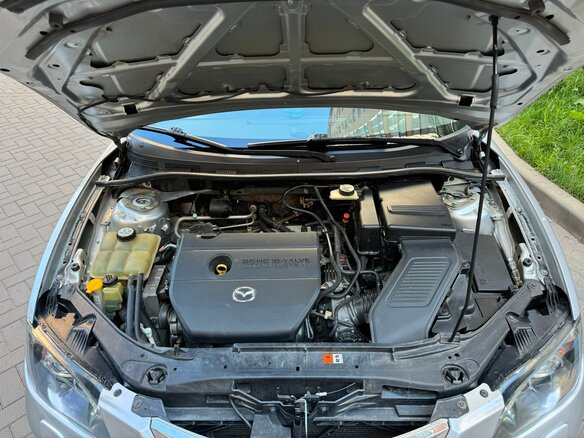 2008 Mazda 3 4-speed I (BK) Рестайлинг, серебристый, 690000 рублей - вид 7