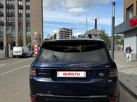 2021 Land Rover Range Rover Sport II Рестайлинг, синий, 8700000 рублей, вид 4