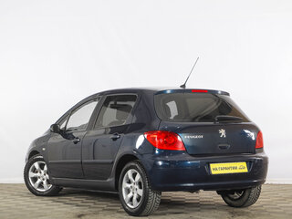 2007 Peugeot 307 I Рестайлинг, синий, 349000 рублей, вид 4