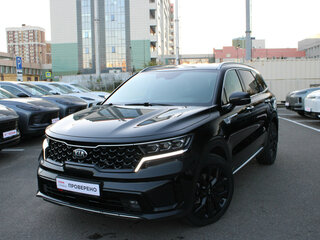 2021 Kia Sorento IV, чёрный, 3370000 рублей, вид 1