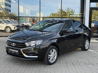 2019 Lada (ВАЗ) Vesta I, чёрный, 1040000 рублей, вид 1