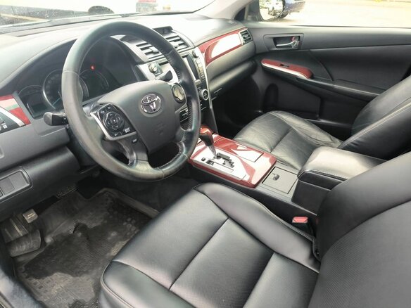 2012 Toyota Camry VII (XV50), чёрный, 1220000 рублей - вид 11