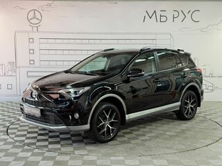 2017 Toyota RAV4 IV (XA40) Рестайлинг, чёрный, 3115000 рублей, вид 1