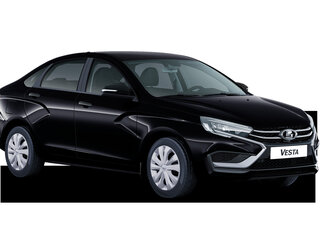 2026 Lada (ВАЗ) Vesta I Рестайлинг (NG), чёрный, 1631000 рублей, вид 1