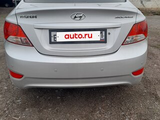 2013 Hyundai Solaris I, серебристый, 999999 рублей, вид 5