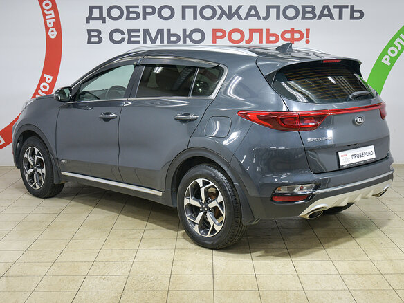 2019 Kia Sportage IV Рестайлинг, серый, 2360000 рублей - вид 5