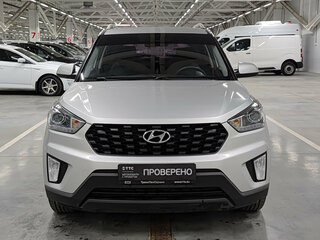 2021 Hyundai Creta I Рестайлинг, серый, 1810000 рублей, вид 2
