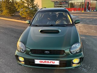 2002 Subaru Impreza WRX II, зелёный, 850000 рублей, вид 3