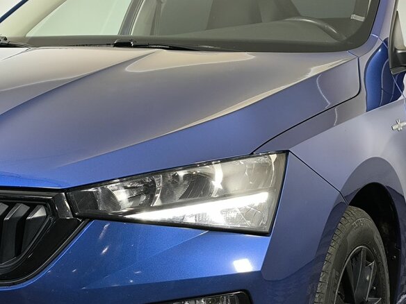 2022 Skoda Rapid II, синий - вид 12