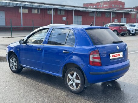 2006 Skoda Fabia I Рестайлинг, синий, 150000 рублей, вид 3