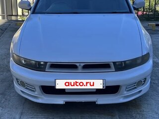 2001 Mitsubishi Galant VIII Рестайлинг, белый, 340000 рублей, вид 1