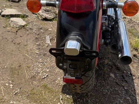 1995 Honda VT 1100, красный, 369000 рублей, вид 4