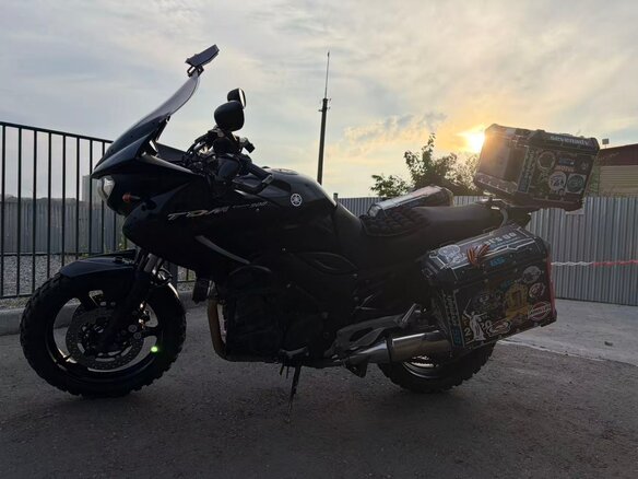 2011 Yamaha TDM900, чёрный - вид 4