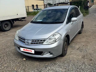 2010 Nissan Tiida I Рестайлинг, серый, 580000 рублей, вид 1